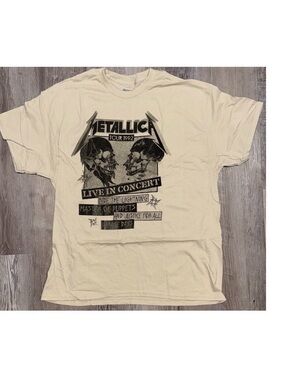 NWT Men's Metallica Shirt Size XL